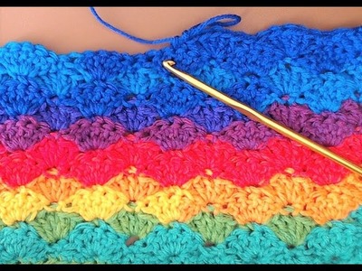 Crochet temperature baby blanket