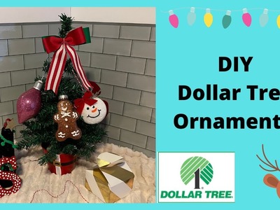 Fast and Easy Dollar Tree Ornament DIY