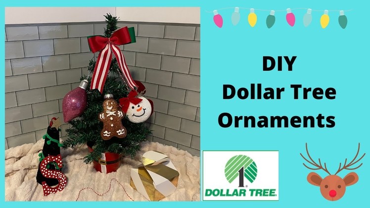 Fast and Easy Dollar Tree Ornament DIY