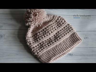 Grand Canyon Beanie Crochet Pattern