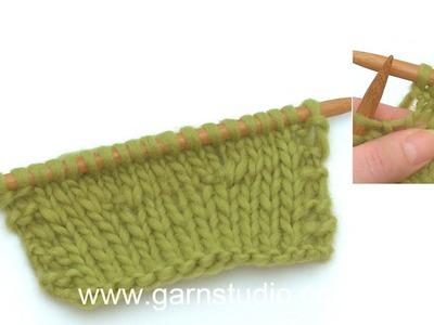 How to increase 2 stitches by knitting 3 stitches into 1 stitch