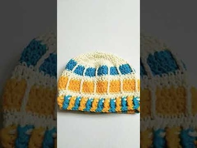 Crochet Baby Hat ( 8 ) #shorts