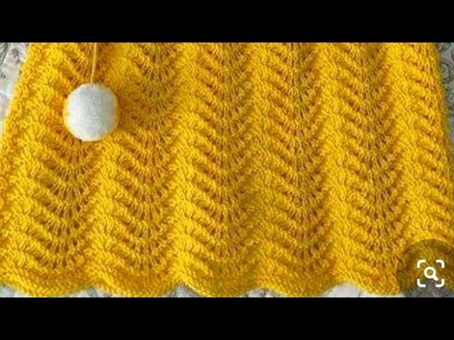 Easiest Woolen Frock Knitting Tricks first time on YouTube.Frock Tips for Beginners: Design-373