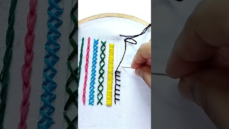Embroidery Basic stitch | Blanket stitch |
