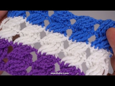 How to crochet braid simple stitch tutorial by marifu6a