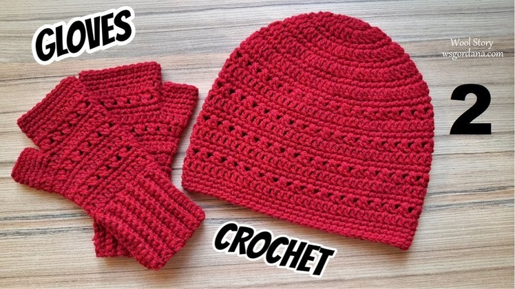 How to Crochet Fingerless Gloves | Super Quick Gifts | Heklane rukavice na poklon