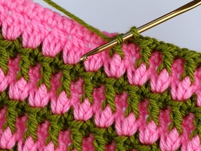 Most Beautiful Easy crochet baby blanket pattern