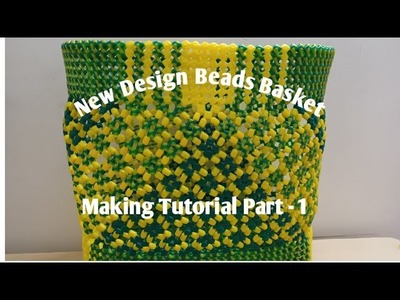 New Design Market basket With Beads @ Sai craft works