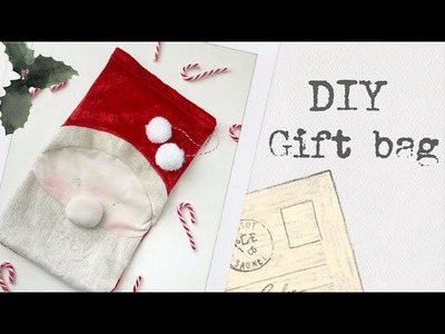 Новогодний мешочек для подарков своими руками.DIY Christmas gift bag. Christmas decor.