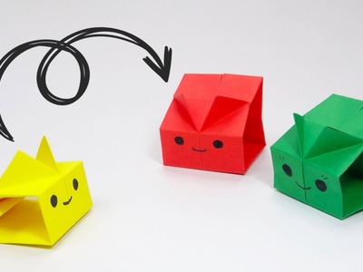 Surprise your friends - 3 ideas are easy Moving paper toys