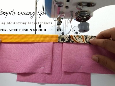 Two placket Easy Sewing basics for beginners Simple sewing tips and interesting life sewing hacks