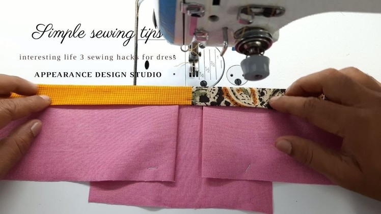 Two placket Easy Sewing basics for beginners Simple sewing tips and interesting life sewing hacks