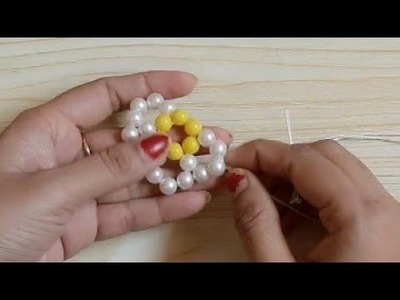 2 very attractive pearl shubh labh making at home| pearl diwali decoration| Diwali 2020| moti decor