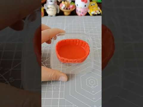 Creative Polymer Clay Crafting Idea | Handcraft Clay #shorts