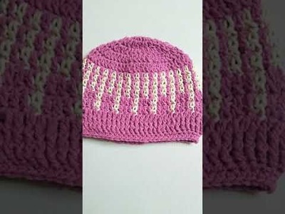 Crochet Baby Hat ( 7  ) #shorts