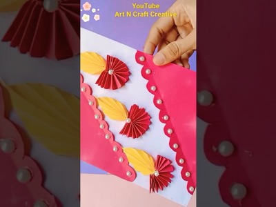 Diwali card making handmade easy. How to make Diwali greeting card. Easy and Beautiful Diwali card