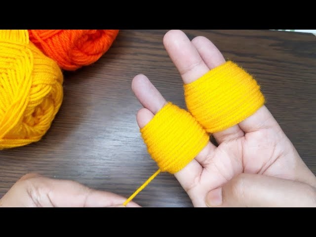 Easy Chick Making With Yarn. Amazing Woolen Craft Idea.Diy Toy