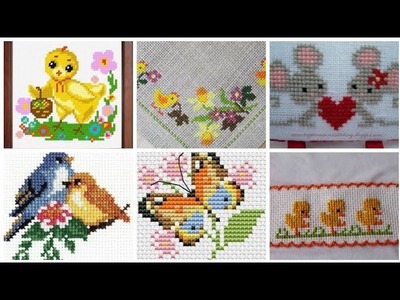 Outstanding New Cross Stitch Patterns For Everything char suti kerhai k Designs