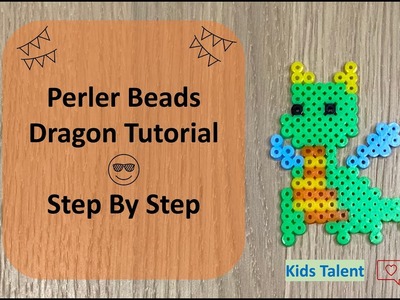 Perler Beads Dragon Tutorial for Kids