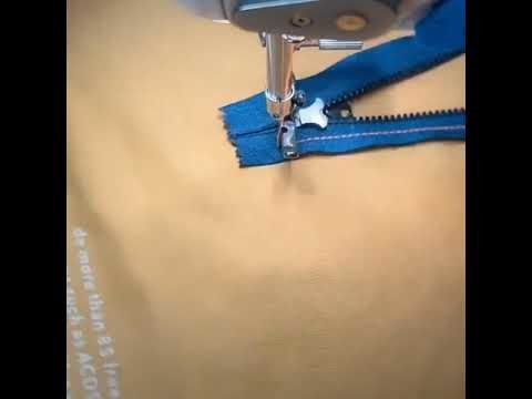 Tips and tricks sewing for beginner #shorts great sewing tutorial Collar Zipper
