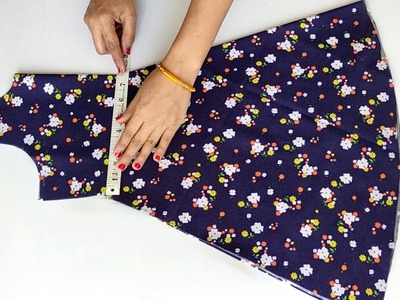 Umbrella Baby Frock Cutting and Stitching Full Tutorial Very Easy