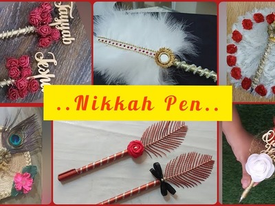 100+ Nikkah Signature Pen Decoration Ideas | Decorated Wedding Pens| Nikkah Pens | HK DESIGN & DECOR