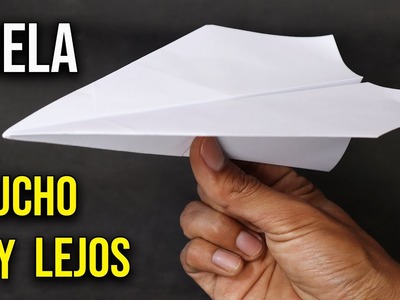 Como Hacer un Avión de Papel que Vuela Mucho y Lejos Paso a Paso! | Aviones Origami