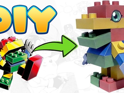 DIY Digimon papercraft | Digimon de papel | TOY AGUMON #11
