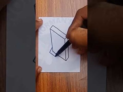 How to Draw I | 3D Drawing for Kids #shorts #normansart