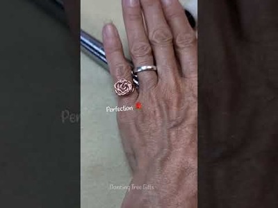 How to Make a Wire Rose Ring