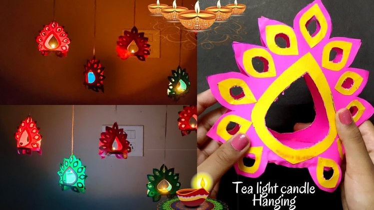 How to Make Paper Lantern for Diwali Decoration |Diwali Decoration Ideas | Origami Paper Craft | DIY