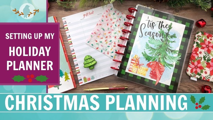 Setting Up My Holiday Planner 2021