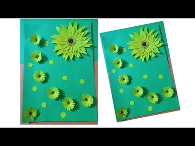 #shorts #part2 DIY | How to make sunflower wall decor | New ideas for wall decor |. #part_2