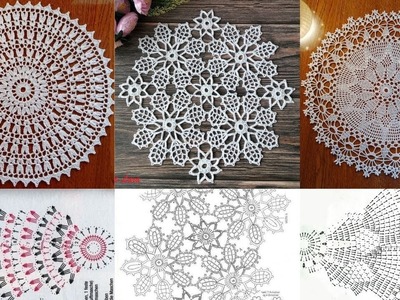 Best Handmade Crochet Center Placemat Patterns For Home Decoration - GANCHILLO CON SUS PATRONES