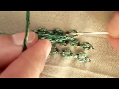 Cable chain stitch | tutorial for beginners | #shorts | jeeno crafts