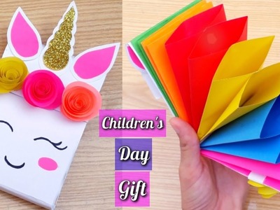 DIY Children's Day Gift From Paper | Paper Craft Ideas | Happy Childrens Day Gift Ideas 2021