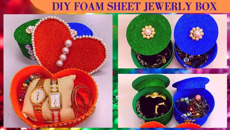 DIY Foam Sheet Jewelry Box