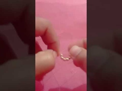 Handmade jewelry making tutorial for girls