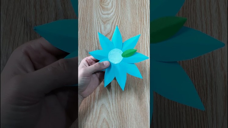 How to make a simple paper flower DIY Crafts 15