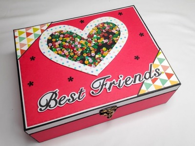 How To Make Hamper Box for friends | Handmade Birthday Gift Ideas | Gift Box Tutorial | #Shorts