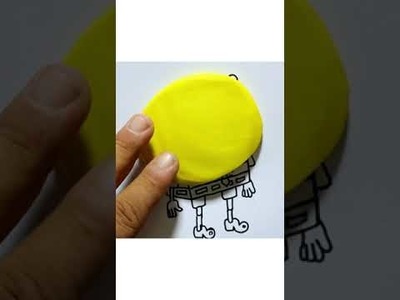 How to make simpson in polymer clay