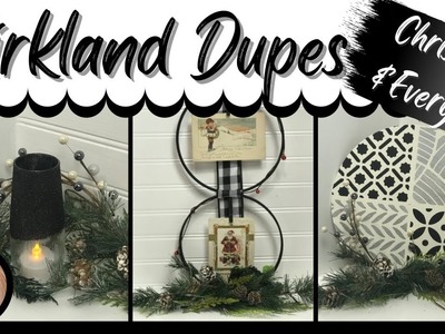 Kirkland Inspired DIY | Neutral Decor for Christmas and Everyday | Neutral Decor Ideas
