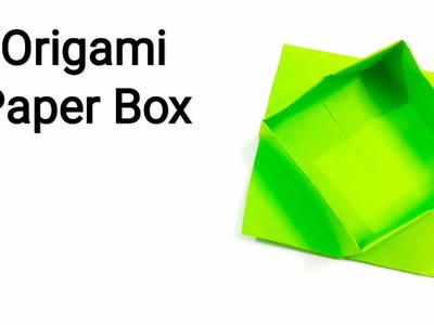 Origami paper box without glue. Paper crafts without glue #shorts #box #origami #craft
