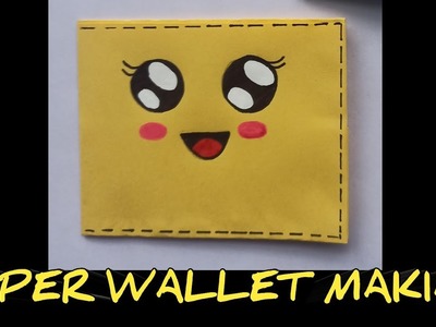 ORIGAMI PAPER WALLET MAKING #shorts