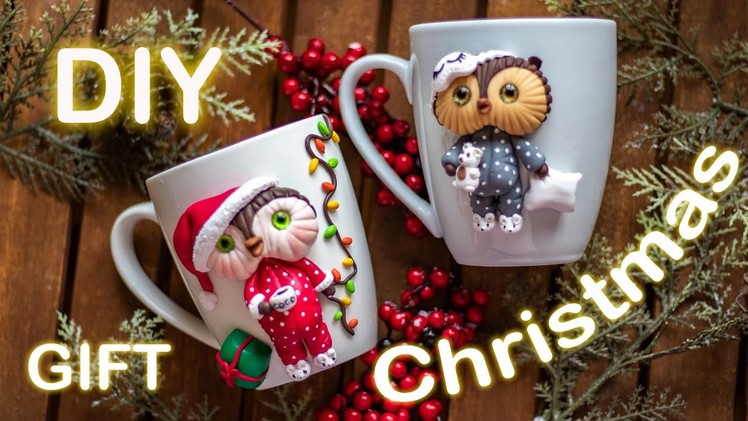 Unique Christmas DIY Gift | Polymer Clay Owl