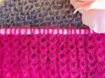 Zırh Örgü Modeli. Knitting Patterns