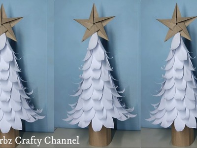 AFFORDABLE DIY CHRISTMAS TREE RECYCLED CRAFT IDEAS