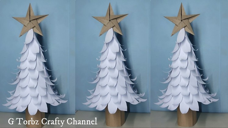 AFFORDABLE DIY CHRISTMAS TREE RECYCLED CRAFT IDEAS