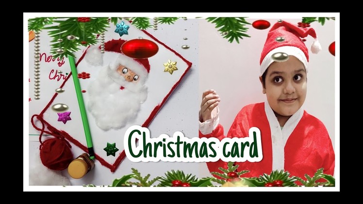 #christmascard#christmasgreetingcardHow To Make Christmas Greeting Cards | Christmas Card Making |
