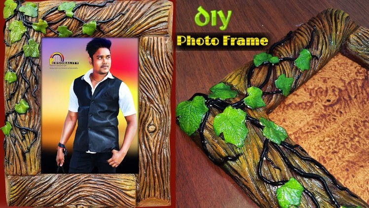 DIY Photo Frame Make At Home | Home made Photo frame in Cement